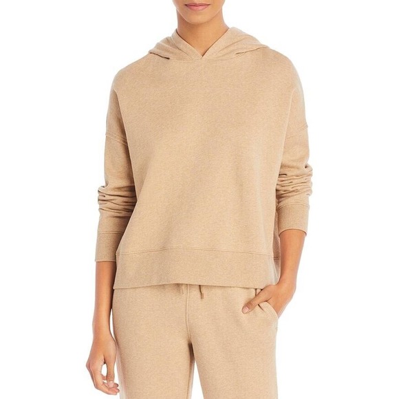 Rails Hoodie & Sweatpant Set Women's Size S Beige Camel Cotton Drawstring - Picture 1 of 8